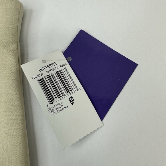 Vivienne‎ Tam Women's NWT Butterfly Beige Minimalist Pencil Skirt 6P/W28 - Picture 7 of 13